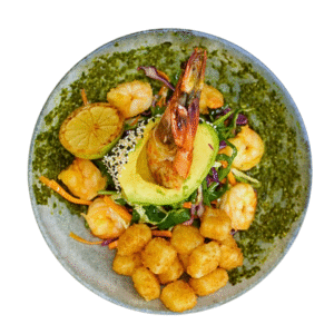 Pesto Shrimp Salad
