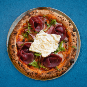 Honey Beef Pizza